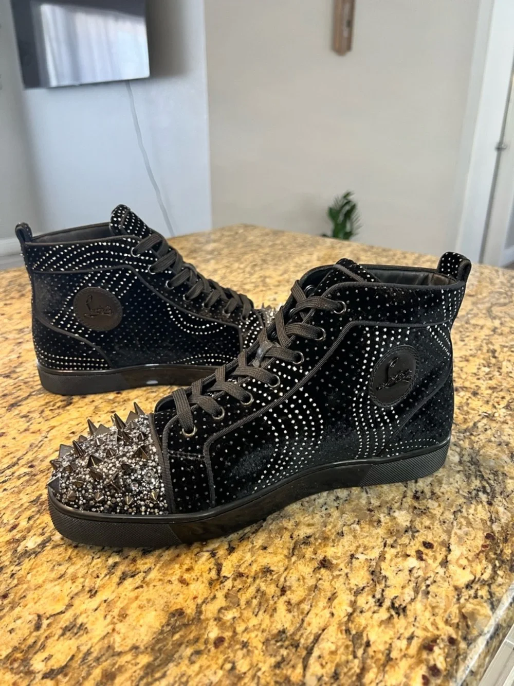 Christian Louboutin Pik Pik Strass Orlato